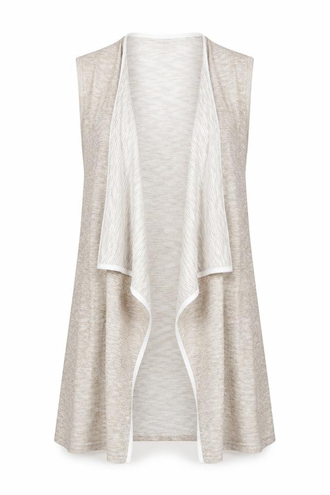 Womens UK Size M Dorothy Perkins Gold Cardigan Jumper
