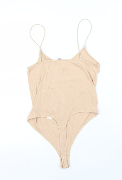 Womens UK Size 8 ASOS One-Piece Pink Leotard
