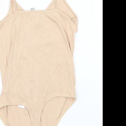Womens UK Size 8 ASOS One-Piece Pink Leotard