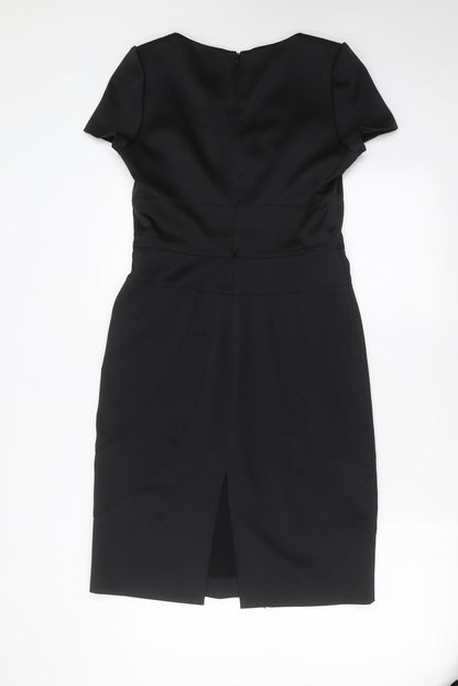 Todays Woman Womens Black   Shift  Size 8