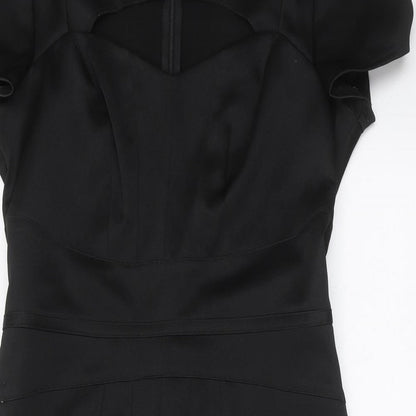 Todays Woman Womens Black   Shift  Size 8