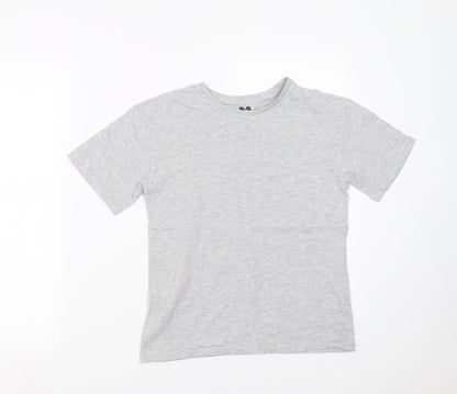 Very Boys Grey   Basic T-Shirt Size 11 Years