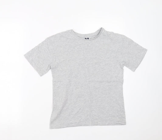Very Boys Grey   Basic T-Shirt Size 11 Years