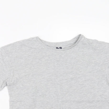 Very Boys Grey   Basic T-Shirt Size 11 Years