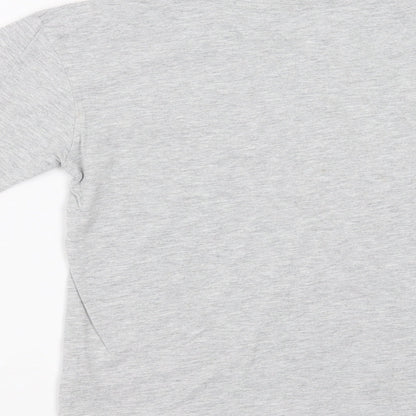 Very Boys Grey   Basic T-Shirt Size 11 Years