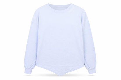 Angelle Womens Blue   Pullover Jumper Size S