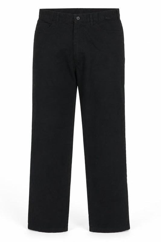 Mens UK Size 31 in Dimension Regular Fit  Black Trousers