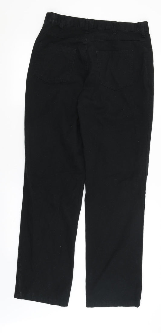Dimension Mens Black   Trousers  Size 31 in L32 in