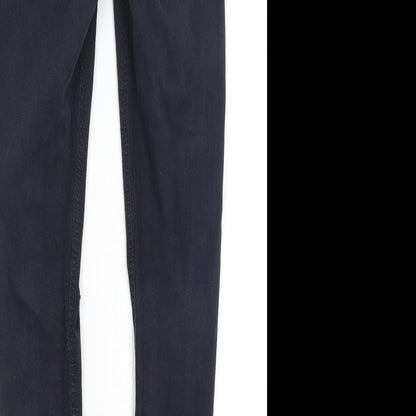 Mens UK Size 28 in Topshop Regular Fit Skinny Blue Jeans