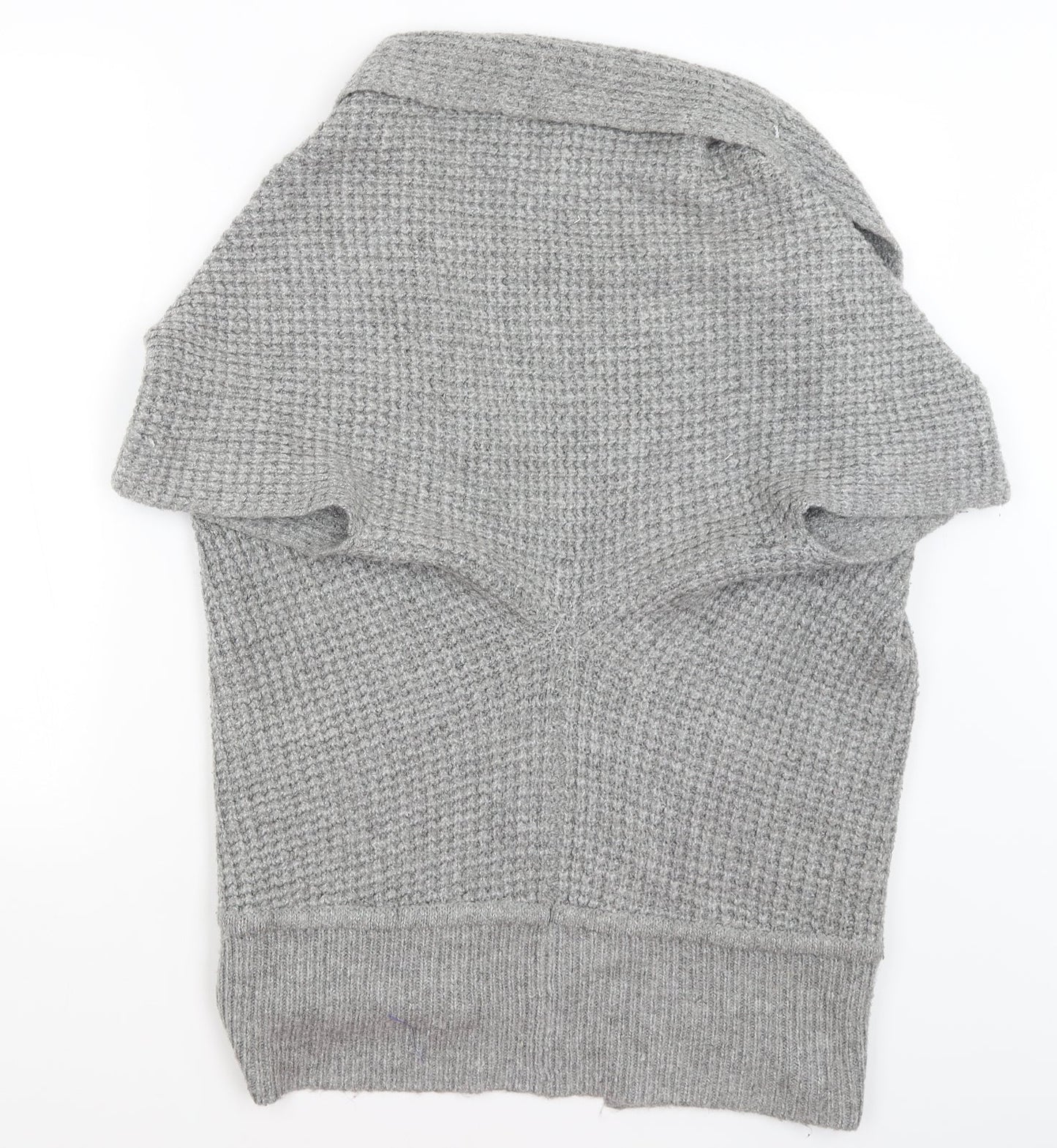 Womens UK Size 12 Papaya Grey Cardigan Jumper