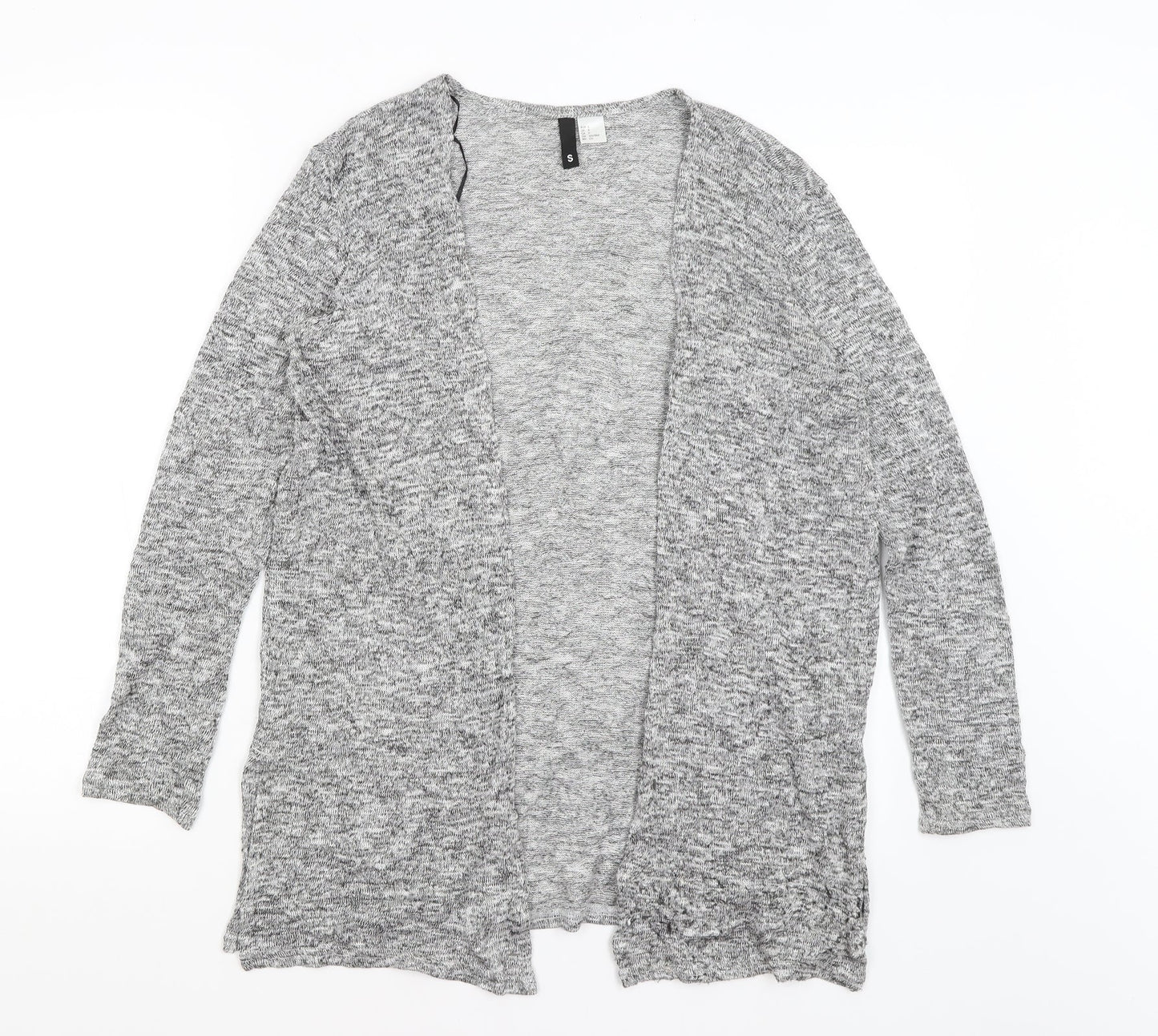 Womens UK Size S Divided Grey Cardigan Jumper