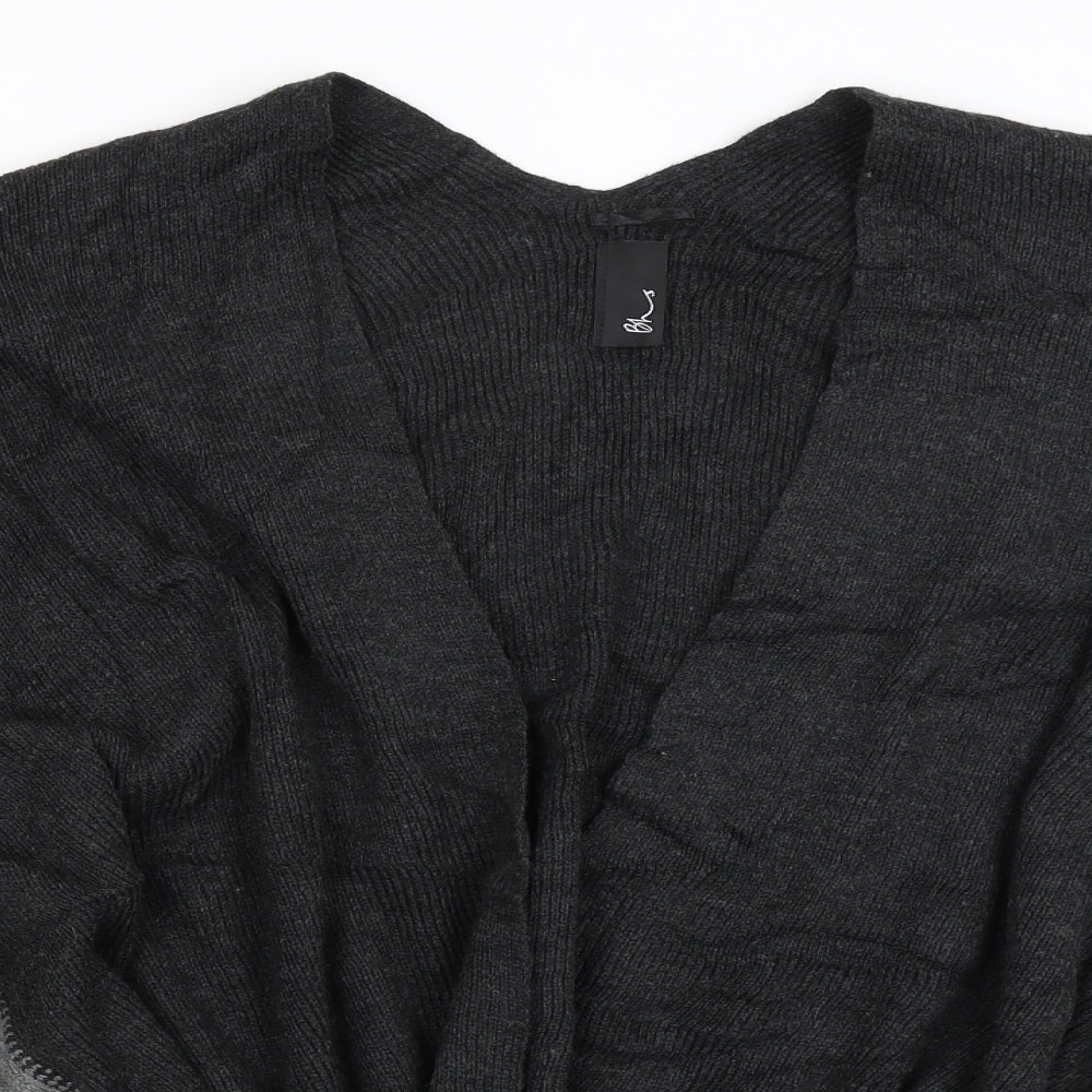 Womens UK Size One Size BHS Grey Shrug Jumper