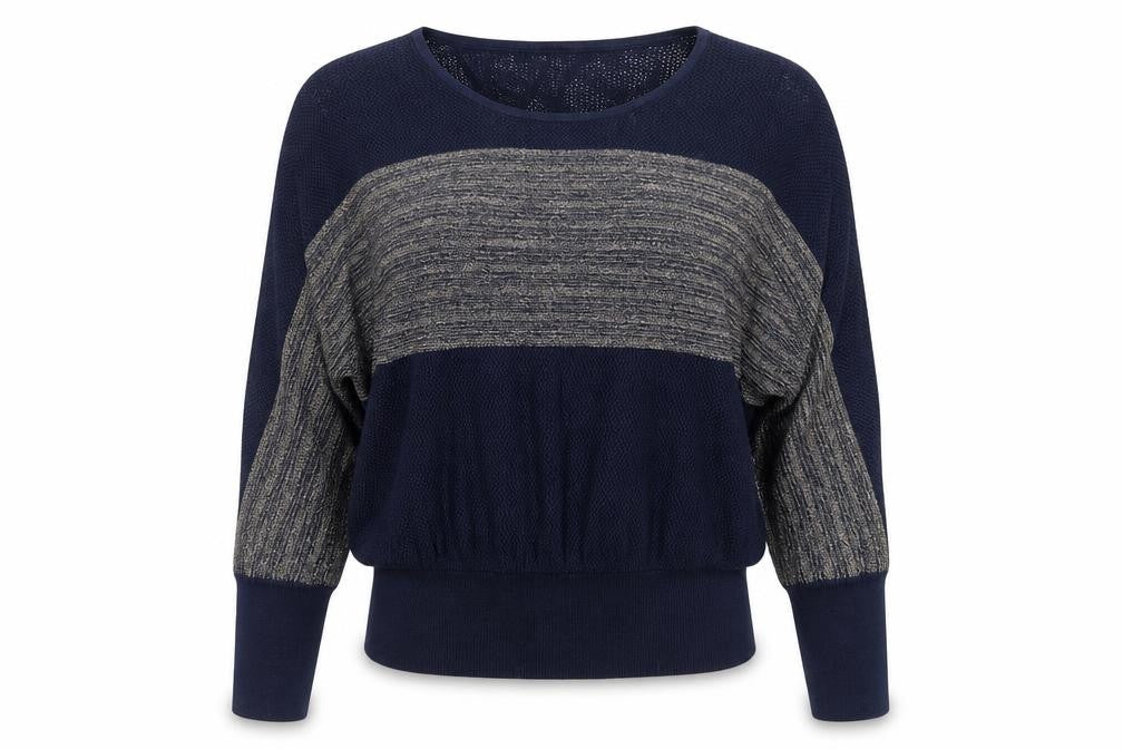 Womens UK Size S Preworn Blue Pullover Jumper