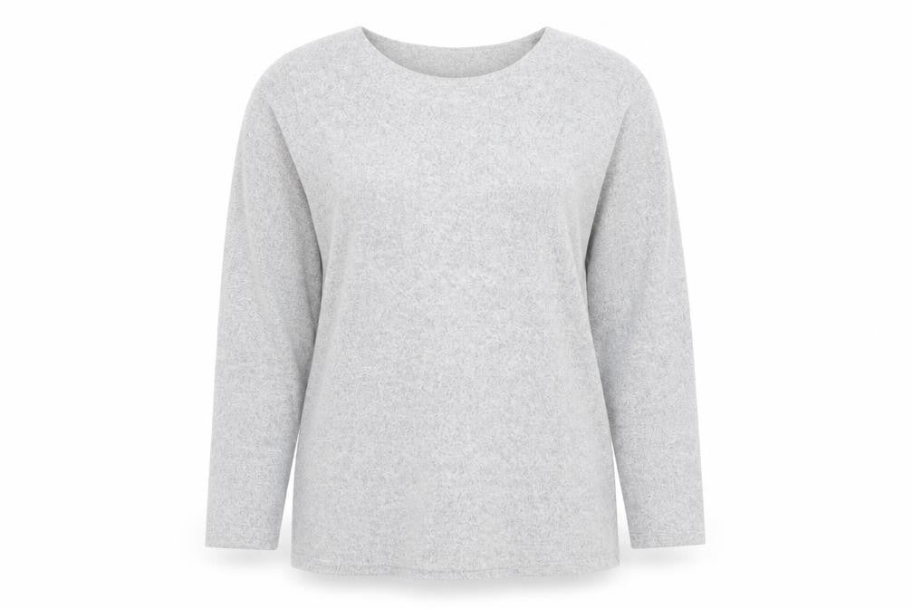 Womens UK Size 14 Alexara Grey Pullover Jumper