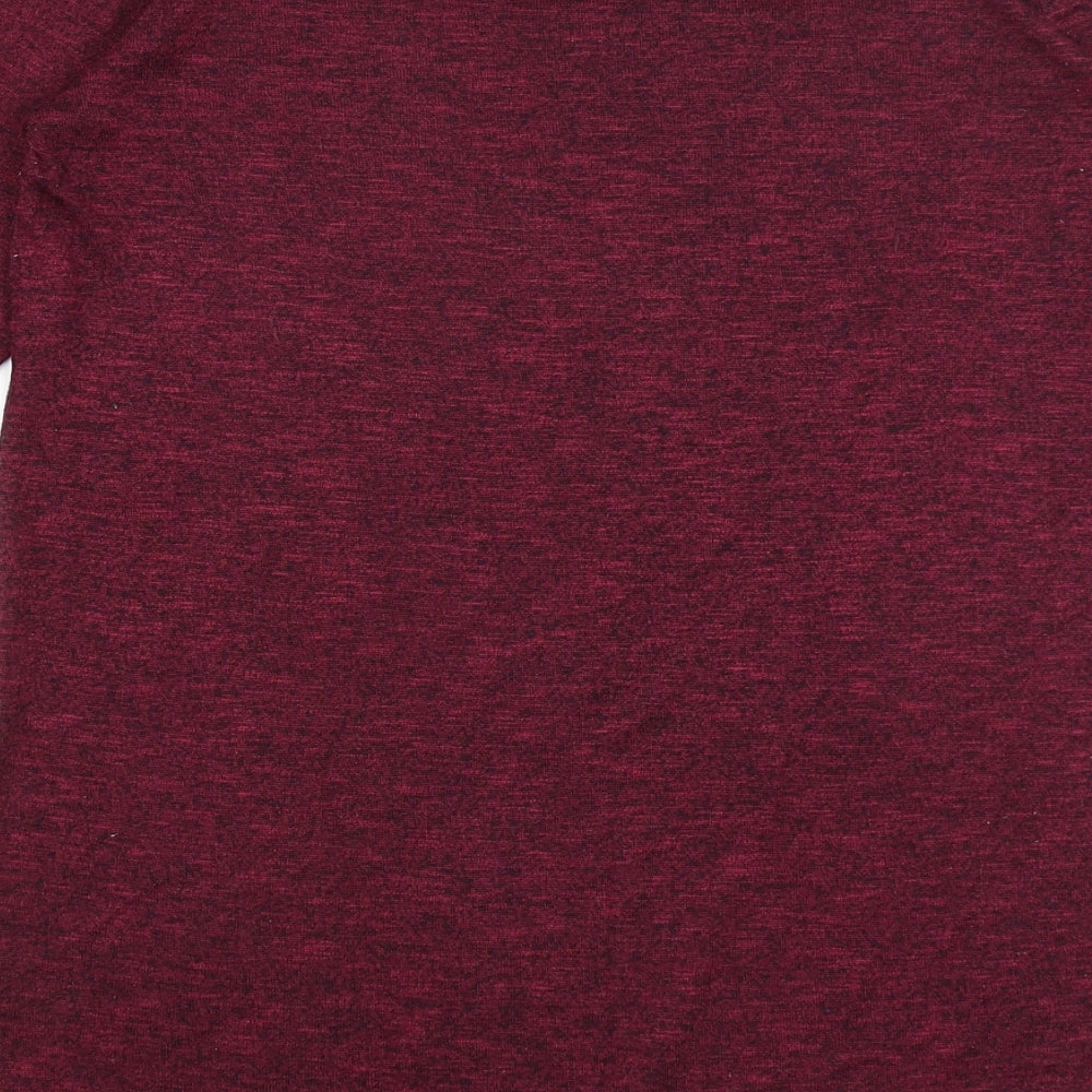 George Womens Red   Pullover Jumper Size 12