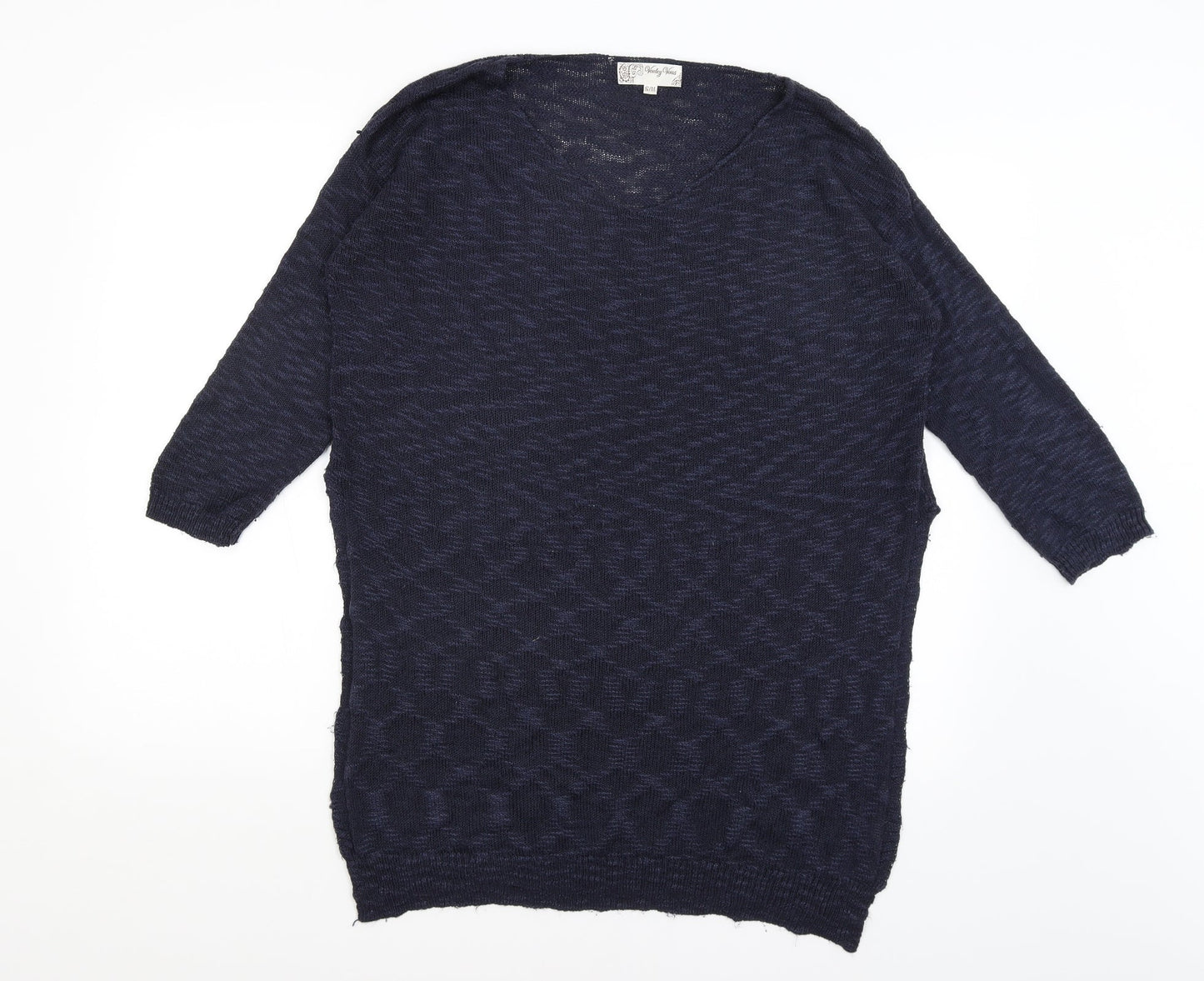 Voulez Vous Womens Blue   Pullover Jumper Size M