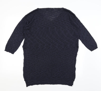 Voulez Vous Womens Blue   Pullover Jumper Size M