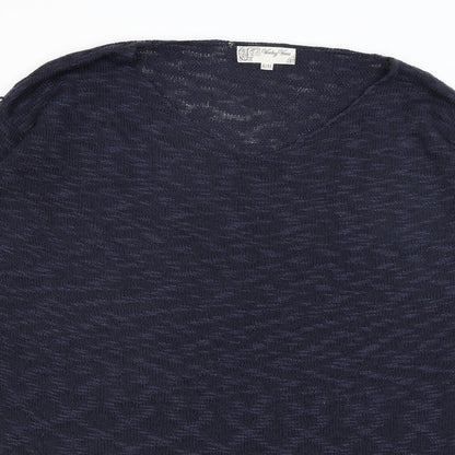 Voulez Vous Womens Blue   Pullover Jumper Size M
