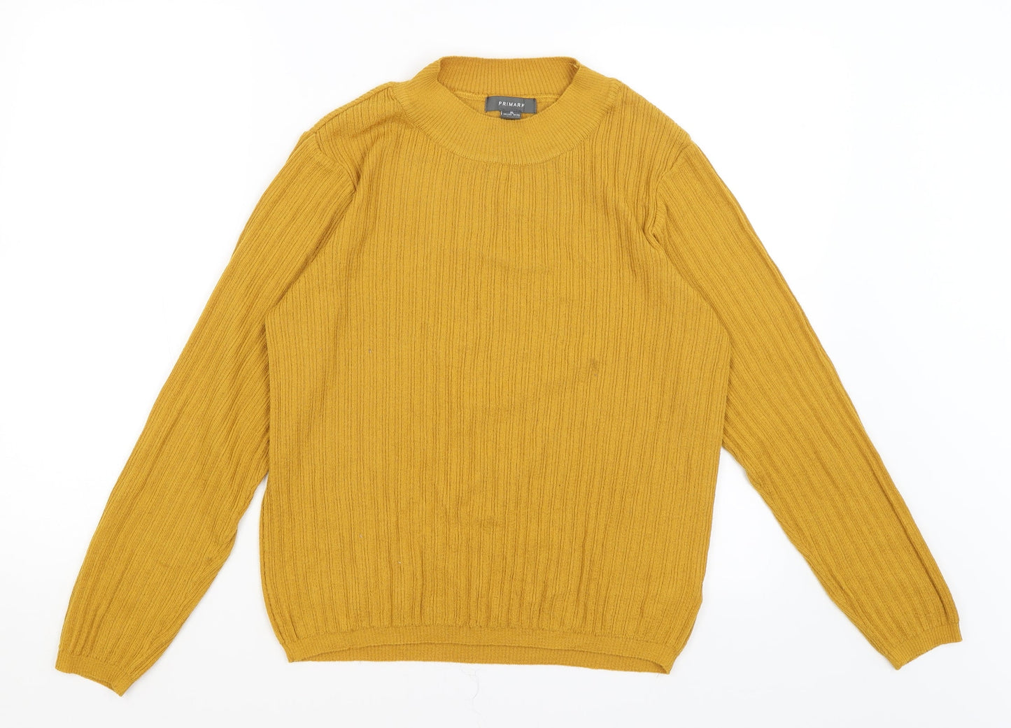 Primark Womens Yellow   Pullover Jumper Size XL