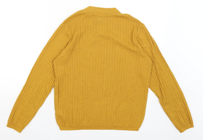 Primark Womens Yellow   Pullover Jumper Size XL