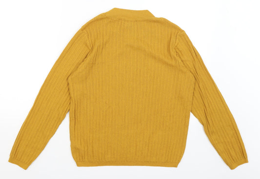 Primark Womens Yellow   Pullover Jumper Size XL