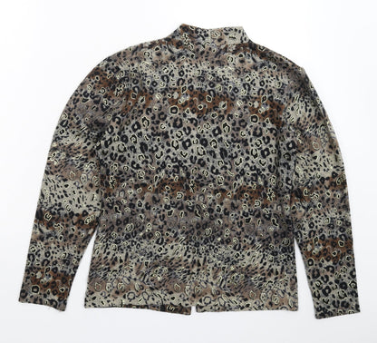 Womens UK Size S Alexara Multicoloured Cardigan Jumper