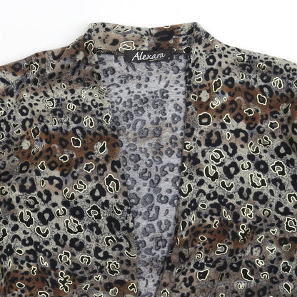 Womens UK Size S Alexara Multicoloured Cardigan Jumper