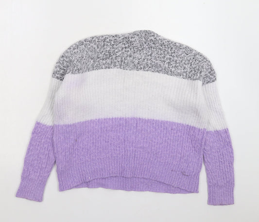 Primark Womens Multicoloured  Knit Pullover Jumper Size 12
