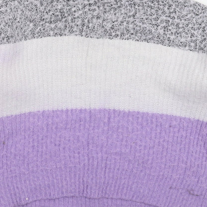 Primark Womens Multicoloured  Knit Pullover Jumper Size 12
