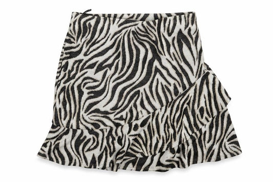 Miss Selfridge Womens Multicoloured Animal Print  Mini Skirt Size 8