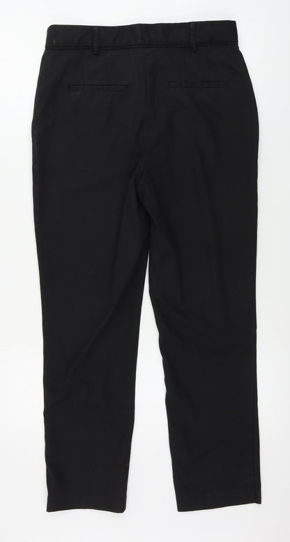 Womens UK Size 10 NEXT Regular Fit  Black Trousers