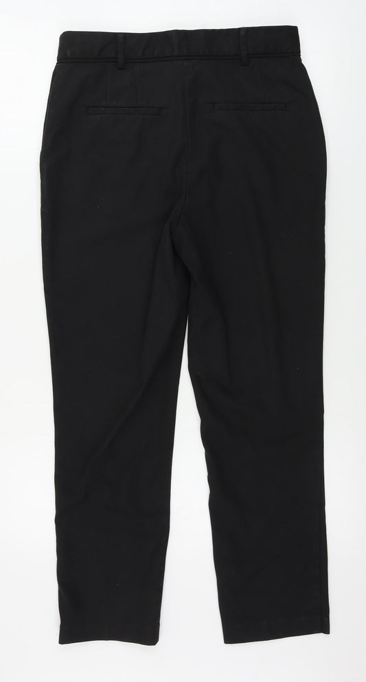 Womens UK Size 10 NEXT Regular Fit  Black Trousers
