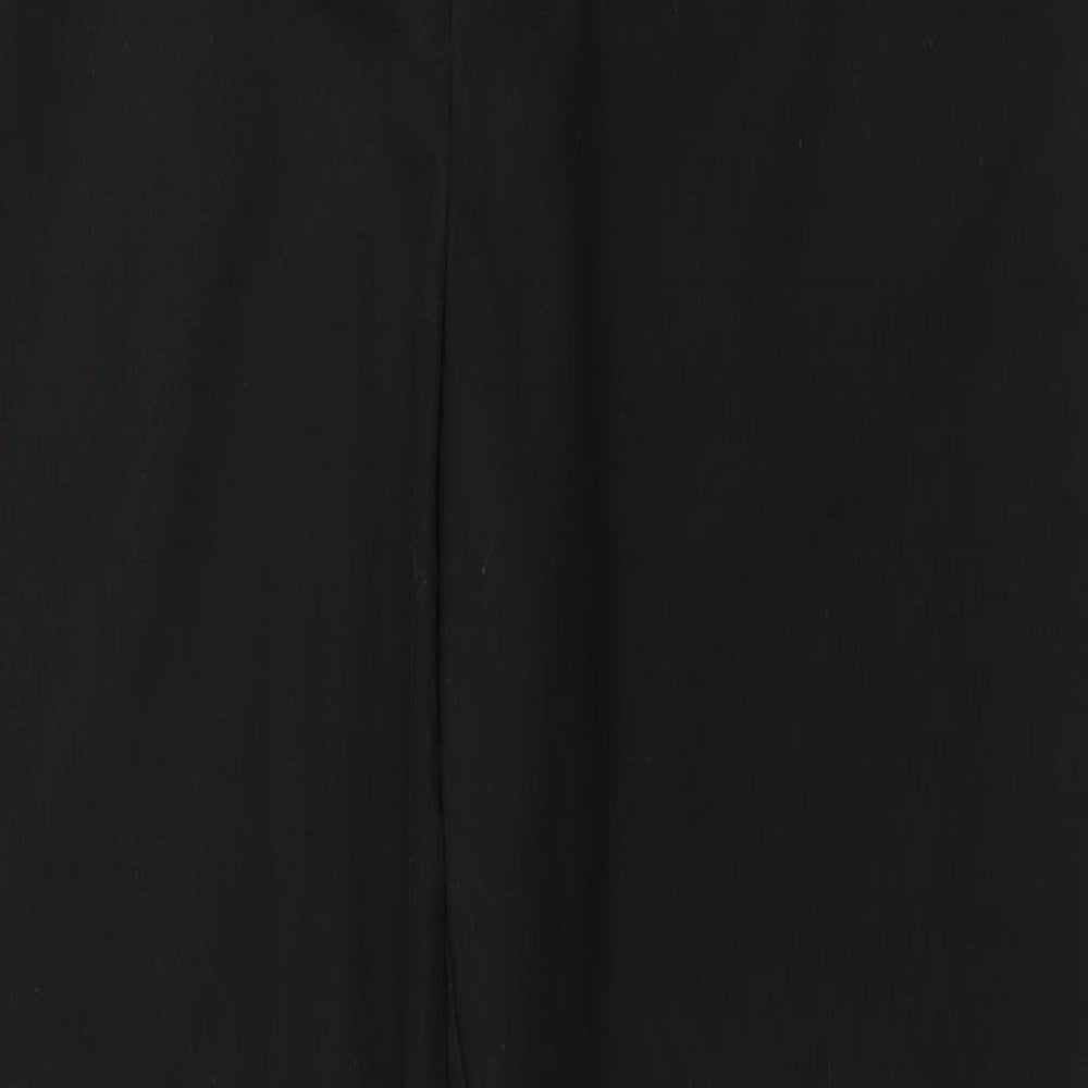Womens UK Size 10 NEXT Regular Fit  Black Trousers