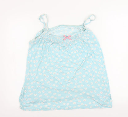 Womens UK Size 16 Marks and Spencer Blue Basic T-Shirt