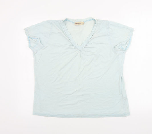 Bonmarché  Womens Blue   Basic T-Shirt Size L
