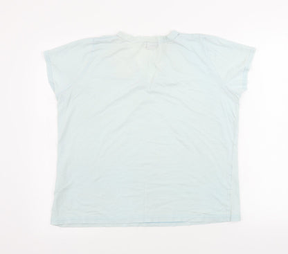 Bonmarché  Womens Blue   Basic T-Shirt Size L