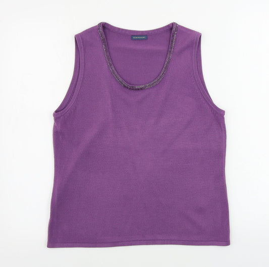Debenhams  Womens Purple   Pullover Jumper Size 16