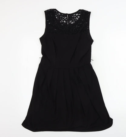 Cynthia Rowley  Womens Black   A-Line  Size 8