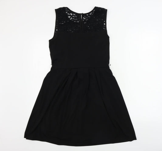 Cynthia Rowley  Womens Black   A-Line  Size 8