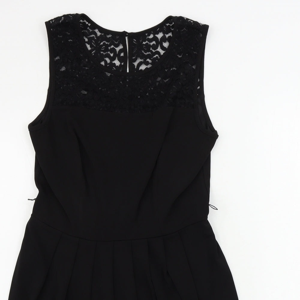 Cynthia Rowley  Womens Black   A-Line  Size 8