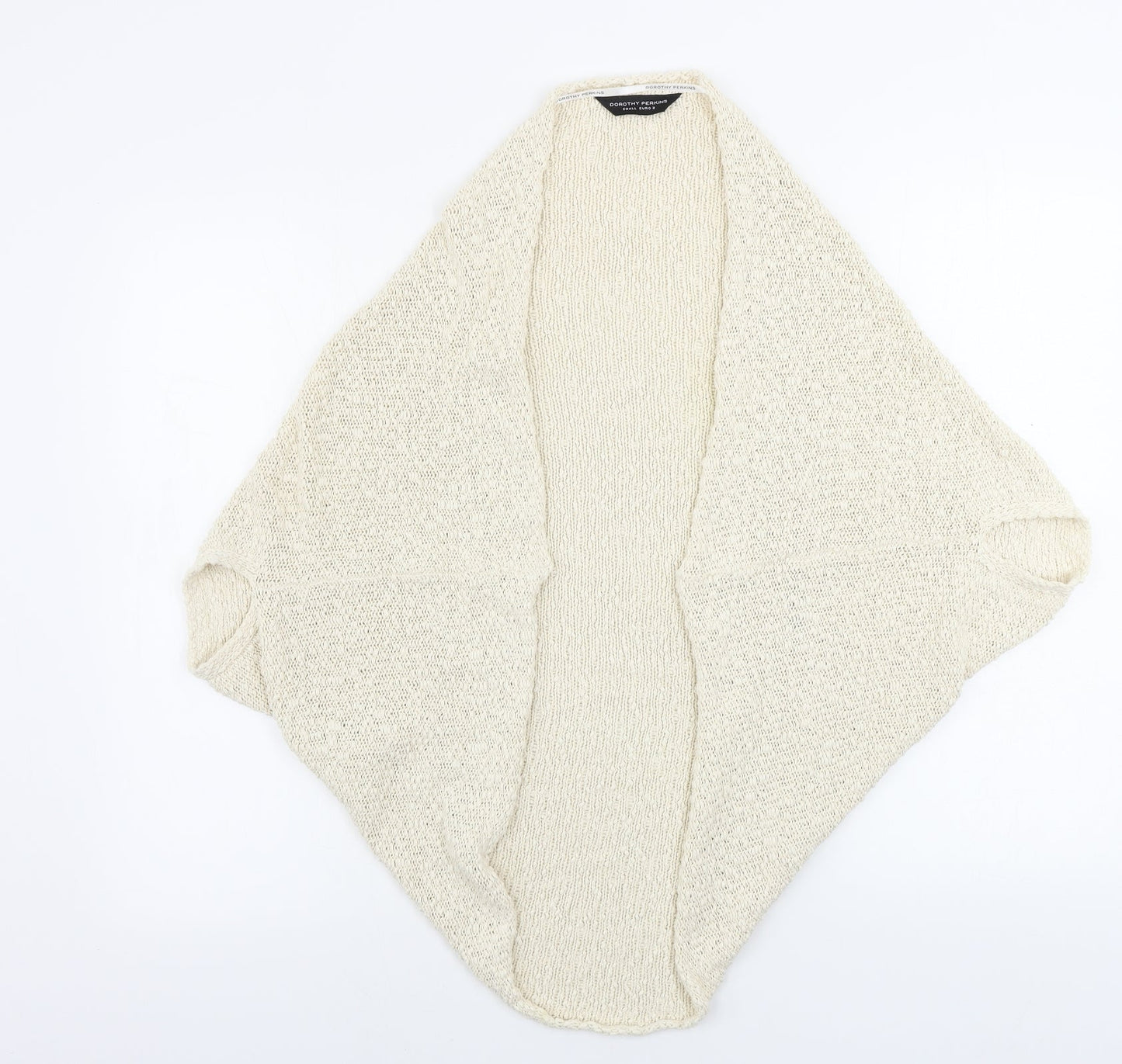 Womens UK Size S Dorothy Perkins Beige Cardigan Jumper
