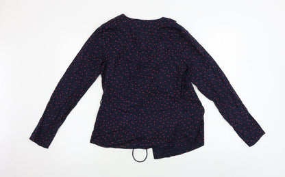 Womens UK Size 6 Only Blue Basic Blouse