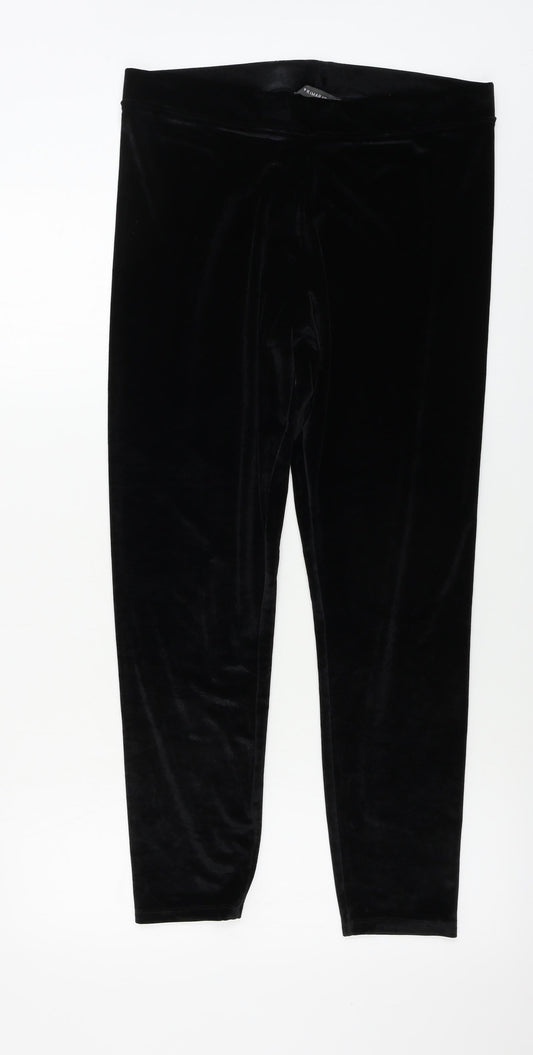 Primark  Womens Black   Sweatpants Trousers Size M L25 in