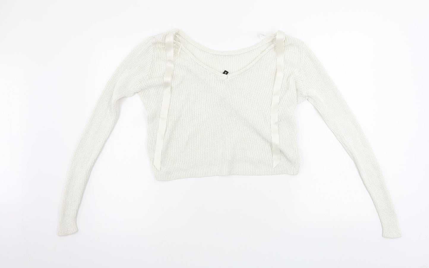 Womens UK Size S H&M Ivory Pullover Jumper