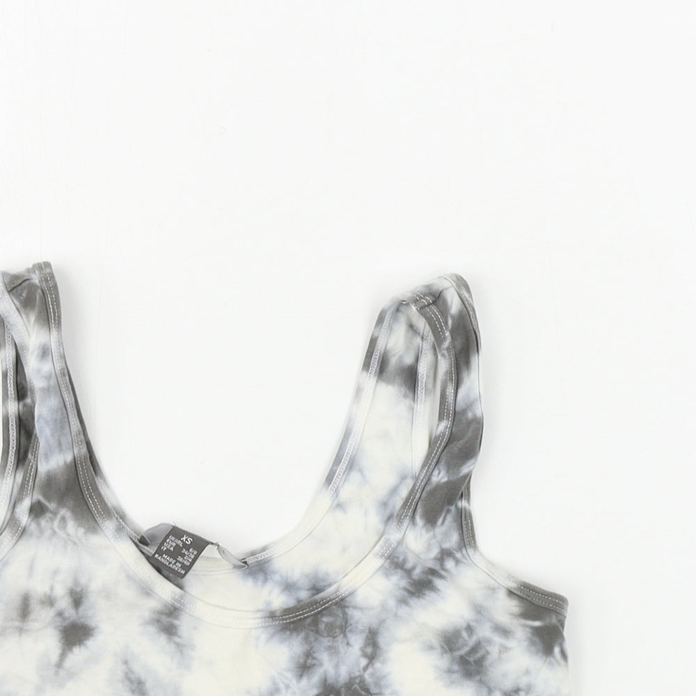 Primark  Womens White   Jersey T-Shirt Size XS