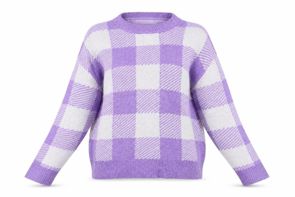 Womens UK Size S Primark Purple Pullover Jumper