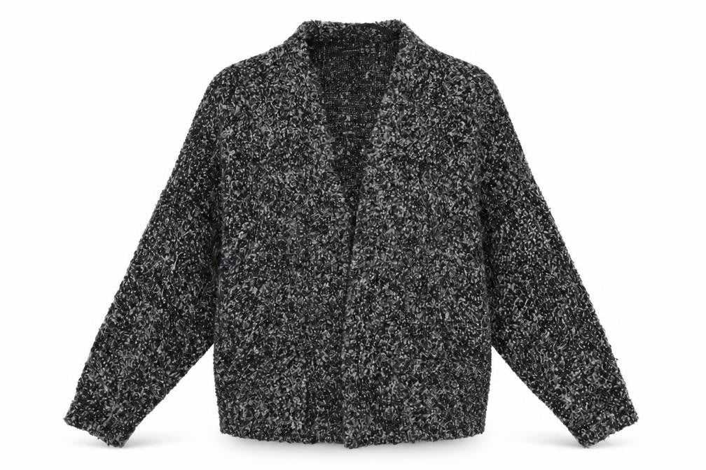 Womens UK Size 6 Atmosphere Grey Cardigan Jumper