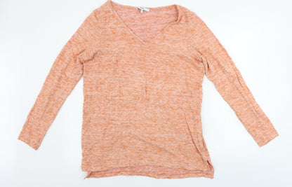 Womens UK Size 16 NEXT Orange Pullover Jumper