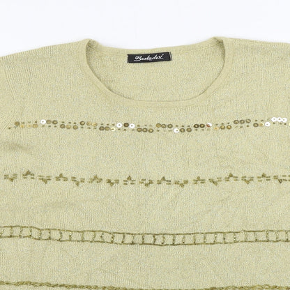 Womens UK Size 14 Berkertex Beige Pullover Jumper