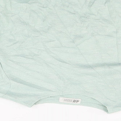H&M Girls Gold   Pullover Jumper Size 7-8 Years